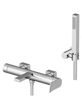 Смеситель GATTONI 8100/81CO для ванны/душа, настенный, хром
