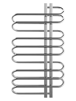 GROTA R Полотенцесушитель электрический 500х900 300Вт правый, нержавеющая сталь