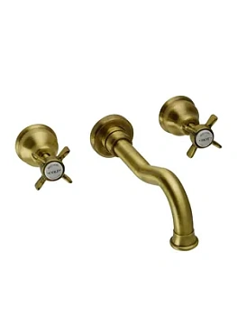 Смеситель для раковины Migliore скрытого монтажа настенный, бронза ML.PRN-869.BR