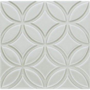 Adex Neri ADNE4136 Liso Botanical Silver Mist 15x15