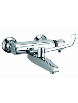 Смеситель термостатический KLUDI для умывальника, настенный, фильтры (хром) 350850564