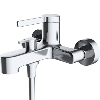 Смеситель для ванны/душа ESKO Sochi настенный, однозахватный, поворотный излив, хром SC54-2