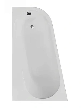 Ванна акриловая Радомир (1600х950) левая, белая, с каркасом 1-01-0-1-1-352