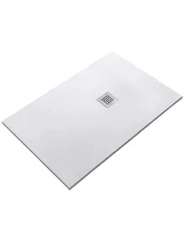 Душевой поддон STAROhome (1200х700х24) литьевой мрамор, белый мат. 1237418