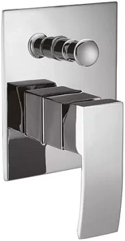 Смеситель CEZARES VDI-01 для ванны, однозахватный, встраиваемый с переключателем, хром