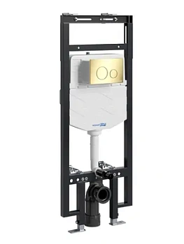 Инсталляция для унитаза WasserKRAFT с клавишей смыва, золото глянцевое 58tlt.010.me.pg02