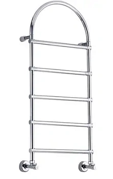 Полотенцесушитель водяной Margaroli Sole 442-5 (1160х535) хром, с аркой, 4424705CRNA