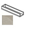 Impronta italgraniti Shale SL06CAC6 Canalina a Bordo Chiuso Taupe 14x60x8