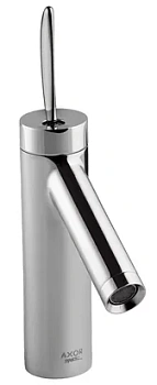 Смеситель Axor Classic 10010 для умывальника, однозахватный с донным клапаном, излив 106 мм