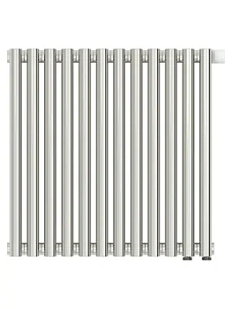 СУНЕРЖА Дизайн радиатор 500х540 (12 секц) нерж.сталь, EU50 левое/правое, 3/4", 00-0322-5012