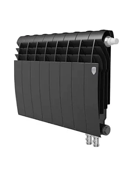 Радиатор биметаллический 8 секций ROYAL THERMO 350 Noir Sable VR80, 960Вт, НС-1506296