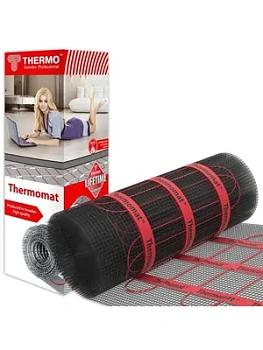 Теплый пол Thermomat -210 0,9 м2, 210Вт/м2, 0,5м х 1,8м, 189Вт сверхмощный, без терморегулятора