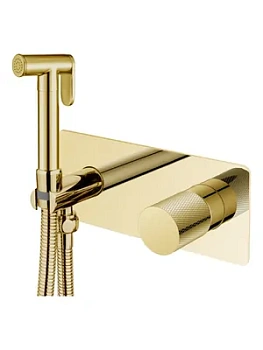 Смеситель Boheme 127-GG.2 встраиваемый, с гиг душем, однозахв, ручка:touch, золото