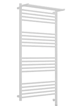 СУНЕРЖА с полкой Полотенцесушитель 1200х600 белый матовый МЭМ правый 30-6007-1260