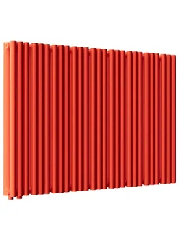 Радиатор стальной Empatiko V LR2 двухтруб 1072х536х122 27 сек НЗ.подкл, 3124Вт, Friendly Red