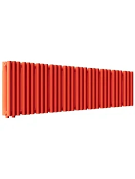 Радиатор стальной Empatiko V LR2 двухтруб 1192х236х122 30 сек НЗ.подкл, 1710Вт, Friendly Red