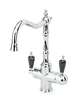 Смеситель Boheme Chromo 113-BSW для кухни, однозахватный, c краном для п/воды, хром