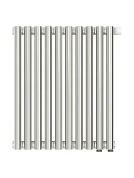 СУНЕРЖА Дизайн радиатор 500х450 (10 секц) нерж.сталь, EU50 левое/правое, 3/4", 00-0312-5010