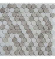 Hexagon White-Grey 29.5X28