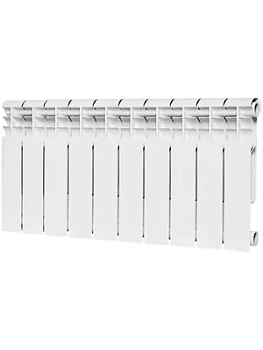 Радиатор биметаллический ROMMER 350 10 секций, RBM-1210-035010