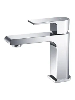 Смеситель для раковины Aquatek AQ1410CR однозахватный, излив 103мм, б/дон. клапана, цвет: хром