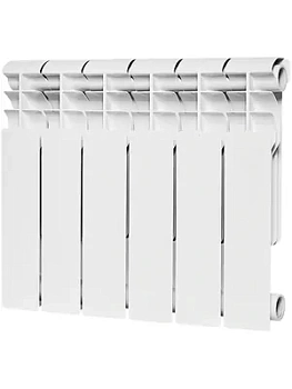 Радиатор биметаллический ROMMER 350 6 секций, RBM-1210-035006