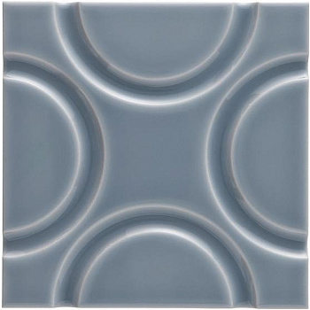 Adex Neri ADNE4144 Liso Geo Storm Blue 15x15