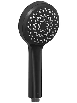 Лейка душевая KLUDI S 1S круглая, 1 режим, черный матовый 6881039-00