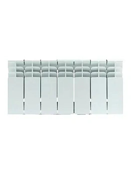 Радиатор STOUT 200 7 секций, биметаллический, боковое подключение, белый SRB-3310-020007