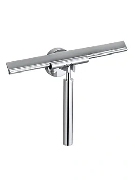 Скребок Bemeta 104237012 для душевой кабины с держателем, цвет: хром