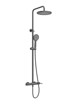 Душевая система CEZARES -CD-NOP для душа,однозахватный,верхний/ручной душ,черный матовый