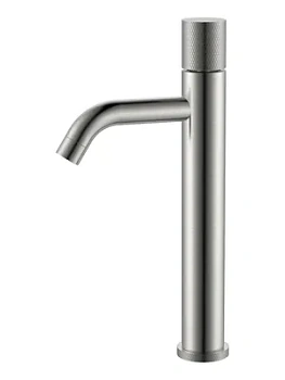 Смеситель Boheme 122-NB.2 для раковины, на 1 отверстие, однозахватный, ручка touch,никель браш