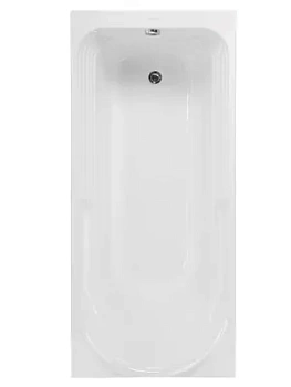 Ванна акриловая VAGNERPLAST 180 (1800х800х430) прямоугольная, белая VPBA180HER2X-04