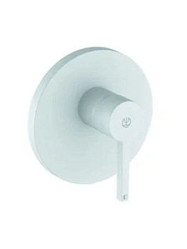 Смеситель KLUDI Puristic для душа, встраиваемый, однозахзватный, белый матовый 206555315