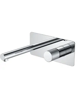 Смеситель Boheme 125-CRCR.4 для раковины, встраиваемый, однозахватный, ручка:spirale, хром