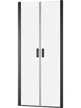 Душевая дверь RGW PA-104B (600х1950) распашная, стекло 6мм прозрачное/черный 060810406-14