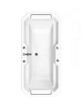 Ванна акриловая Радомир Fra Grande Chrome (1900х900) белая 4-01-2-0-1-421