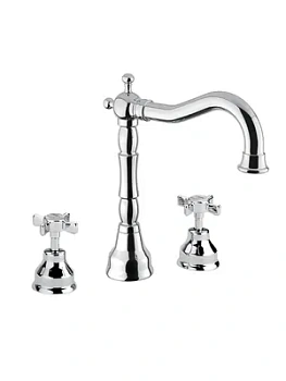 Смеситель для раковины Migliore на 3 отверстия, хром ML.PRN-812.CR