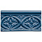 Adex Modernista ADMO4001 Relieve Bizantino CC Azul Oscuro 7,5x15