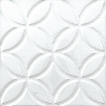 Adex Neri ADNE4125 Liso Botanical Blanco Z 15x15