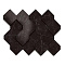 Atlas Concorde Marvel Stone AS4B Nero Marquina Mosaico Esagono 3D 28,2x35,3