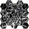 Piemme Valentino Majestic 02614 Hexagon Glam Black Lev 34x36
