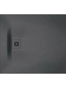Душевой поддон Duravit 1000х900мм, темно-серый матовый 720274650000000