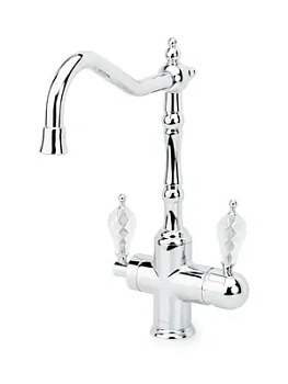 Смеситель Boheme Chromo 113-CRST для кухни, однозахватный, c краном для п/воды, хром