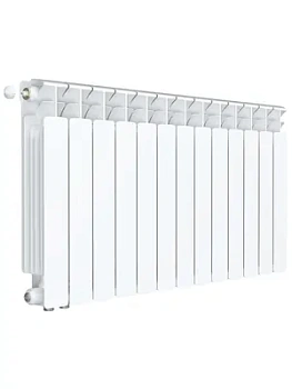 Радиатор биметаллический Rifar Ventil BVL 500 нижнее левое подключение, 13 секции, 2561 Вт
