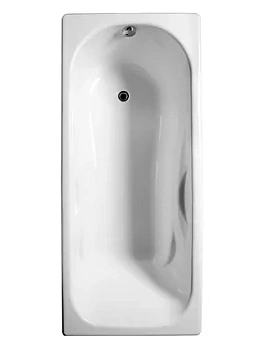 Ванна чугунная эмалированная Wotte 1700x750 без ручек, без ножек