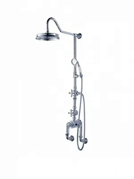 Душевая колонна Zeegres 73032301 смеситель, верхний и ручной душ