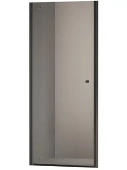 Душевая дверь RGW TN-03B (800х1950) распашная, стекло 6 мм, прозрачное/черный 54930308-14