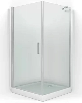 Уголок душевой GOOD DOOR BAS CR-90-C-CH (90х90) квадратный, без поддона