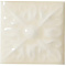 Adex Studio ADST4106 Taco Relieve Flor 2 Almond 3x3